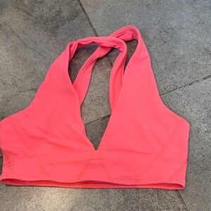 Women's free people  Pink/coral Halter Bralette
